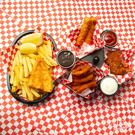 Seafood Basket photography in Margaret RIver, Uber Eats