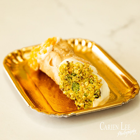 photo of Sicilian Canonnlif filled with pistacio