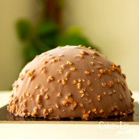 Sphere Cake Peanut Choc Caramel at Mai Tardi Gelateria Margaret River