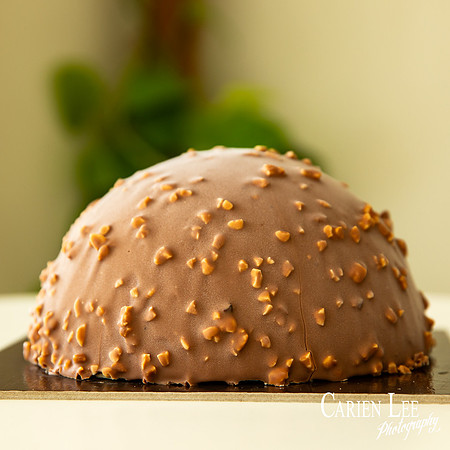 Sphere Cake Peanut Choc Caramel at Mai Tardi Gelateria Margaret River
