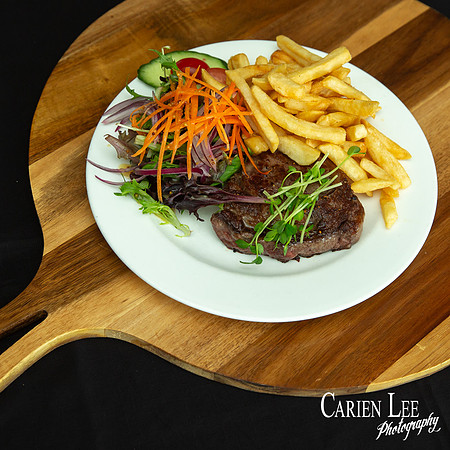 Food Photography In Collie for The Victoria Hotel Scotch Fillet