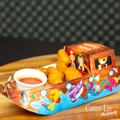 Food Photography In Collie for The Victoria Hotel Kids Nuggets