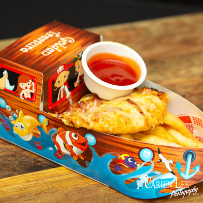 Food Photography In Collie for The Victoria Hotel Kids Ham and Cheese Pizza