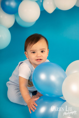 Bunbury baby photographer capturing Elijah’s first birthday milestone portraits
