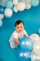 Bunbury baby photographer capturing Elijah’s first birthday milestone portraits