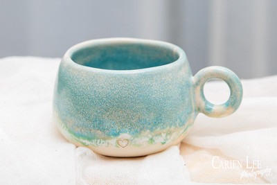 Professional product photography of handcrafted ceramic pottery for a Donnybrook business.