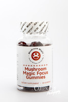 Close-up packaging detail shot for Mushroom Magic by Bunbury photographer