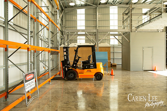 Detail shot of facility fittings, Collie Transition Training Centre