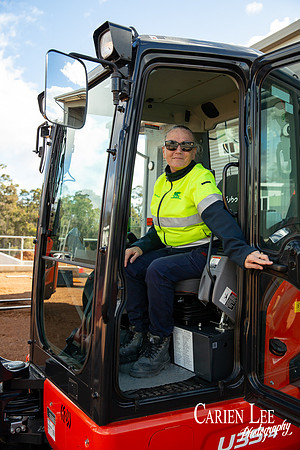Close-up detail of machinery used for hands-on training in Collie