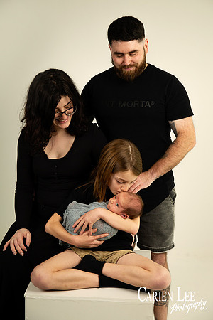 Bunbury newborn photographer capturing sleeping baby portrait
