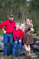 Aug 2026 | Couzner family engagement session turned pregnancy announcement in Bunbury
