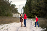 Emotional embrace between couple after sharing pregnancy news during Bunbury shoot