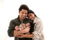 Newborn baby's tiny hands and feet detail, Bunbury newborn photography session