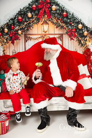 Professional Christmas and Santa photography setup for 2026 Santa Sessions in Bunbury WA