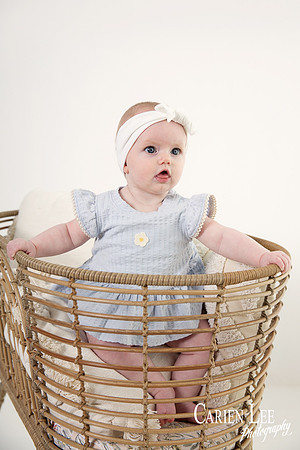 Single portrait of young girl during a family photo session in Bunbury