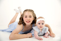 Photo of 2 sisters photographed during a family photo session in Bunbury