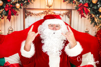Santa Sessions 2026 Christmas photography setup at Carien