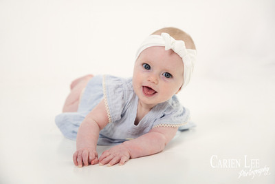 Single portrait of young girl during a family photo session in Bunbury