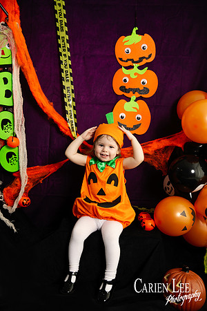 Halloween costumes are best captured while they still fit!