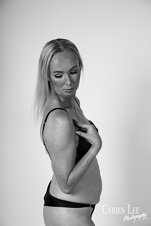 Boudoir photoshoot of a mature woman in Bunbury