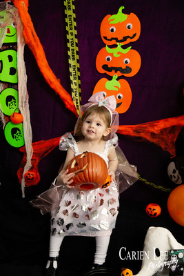 Halloween costumes are best captured while they still fit!