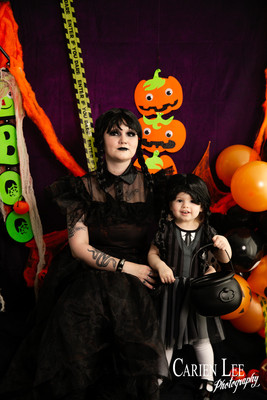 Halloween costumes are best captured while they still fit!