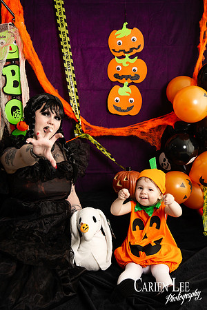 Halloween costumes are best captured while they still fit!