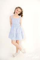Single portrait of young girl during a family photo session in Bunbury