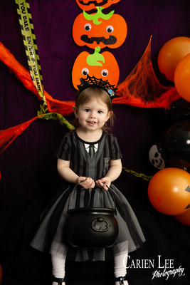 Halloween costumes are best captured while they still fit!