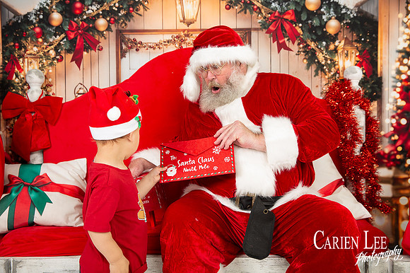 Professional Santa photos and Christmas mini sessions for children and families in Bunbury WA