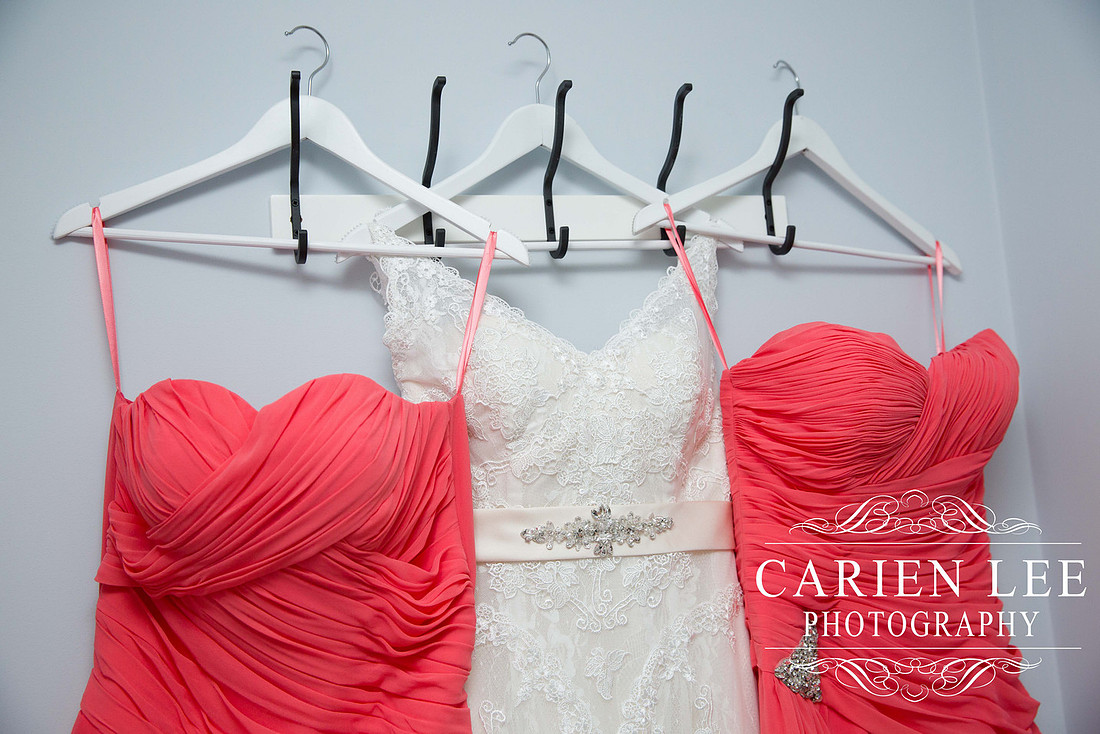 wedding gown and bridesmaids dresses for busselton wedding