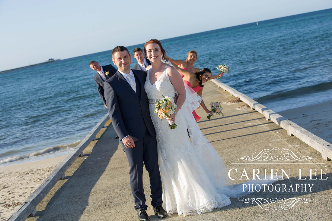 wedding details at Busselton Beach Wedding