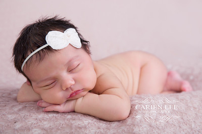 Sleeping newborn baby photographed in natural light, Bunbury South West WA