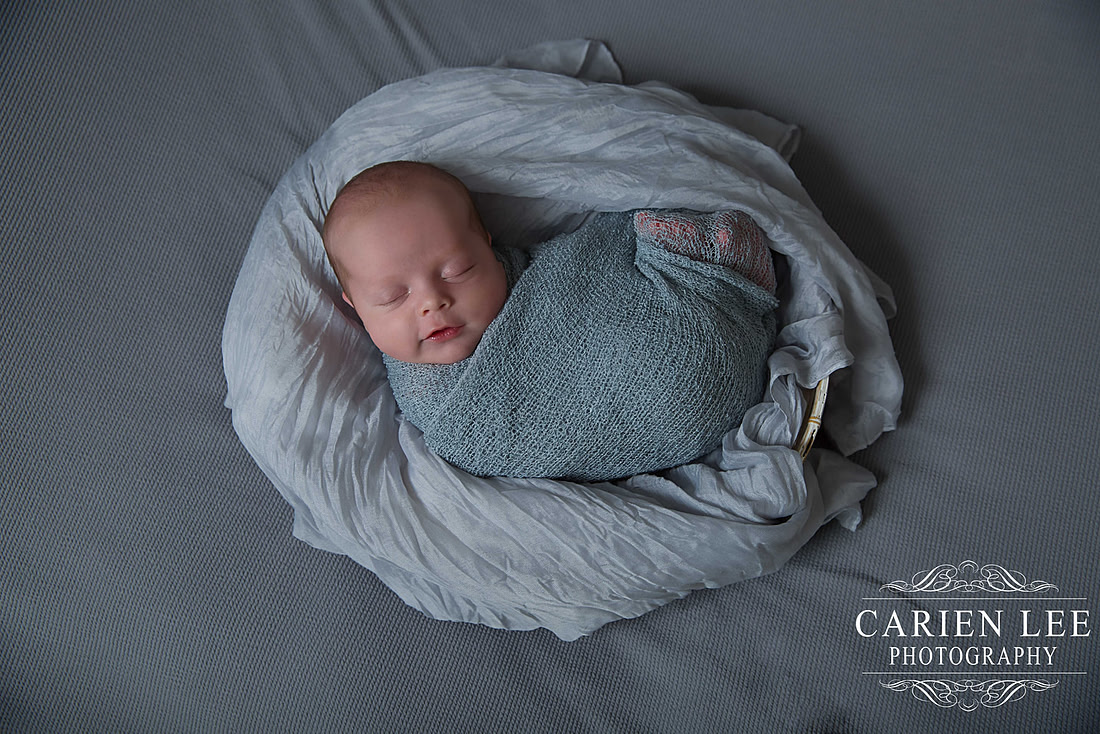 Newborn during a newborn session in Bunbury