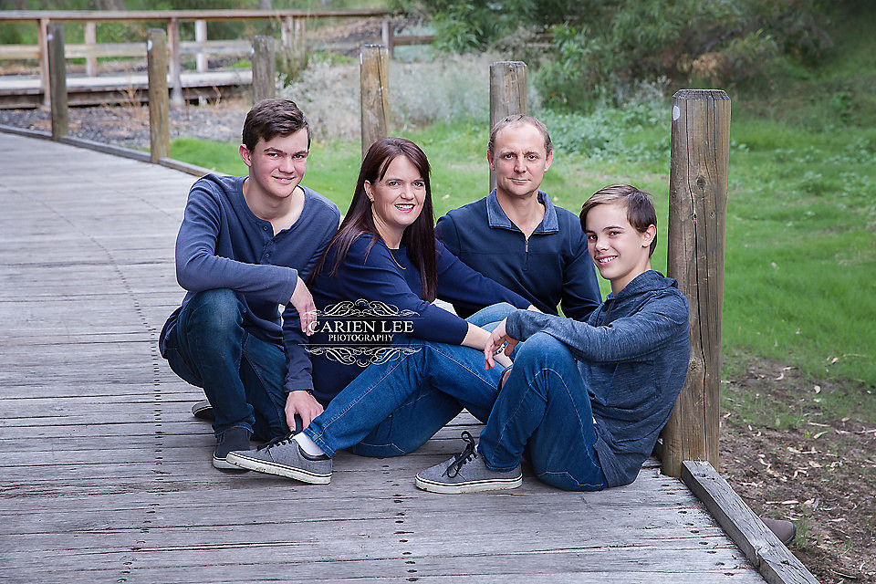 Photo of a Dalyellup family