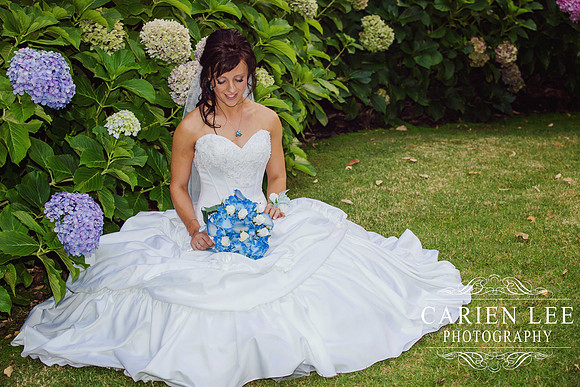 Elegant bride portrait during Margaret River wedding photography session