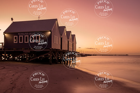 Busselton Jetty Sunset Landscape Photography -1