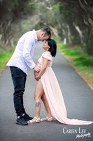 Loving couple expecting their first little baby