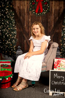 Child sitting on Santa?s lap for Christmas photo Bunbury