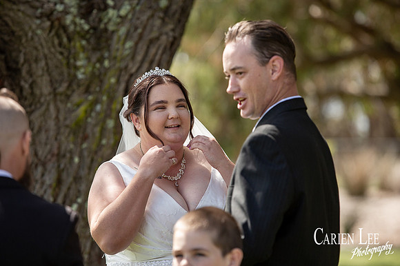 South West WA wedding photography — bridal party group photo in natural light