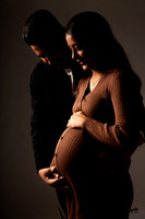 Pregnancy photo shoot in Bunbury Studio