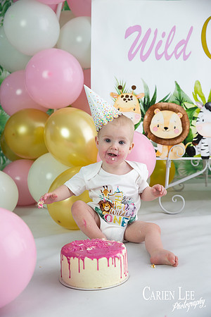 Beatifull unique styled cake smash session in Bunbury