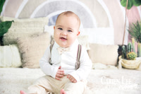 Children mini session portrait of a smiling child photographed in a Bunbury studio by Carien Lee Photography, South West WA children photographer.