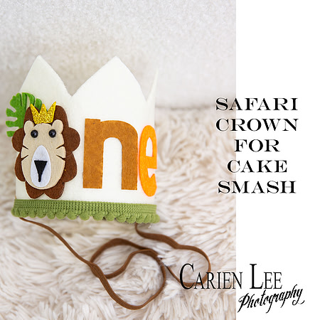 Safari Crown for cake smash