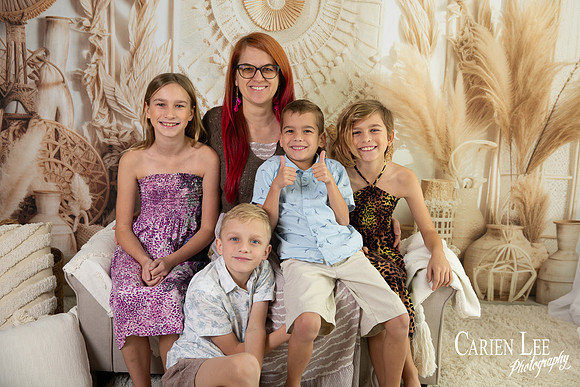 Sunset outdoor family photography in Bunbury with natural light