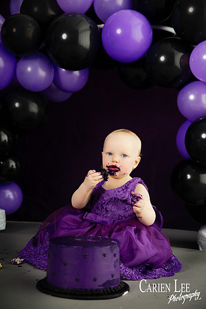 baby milestone photography bunbury cake smash session