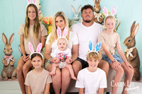 Professional Bunbury lifestyle and Easter mini session photography captured in a natural light studio, showcasing authentic emotion, seasonal styling, and timeless family moments in Western Australia