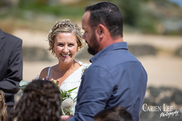 Candid laughter and joy at a Bunbury wedding captured by Carien Lee Photography