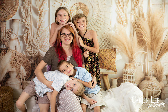 Sunset outdoor family photography in Bunbury with natural light