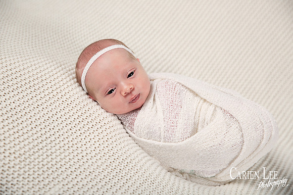 Tiny newborn baby photographed during a Bunbury newborn session